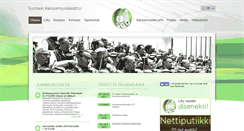 Desktop Screenshot of kansanmusiikkiliitto.fi
